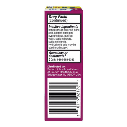 Opcon-A Bausch And Lomb, Eye Drops, 1 Fl Oz