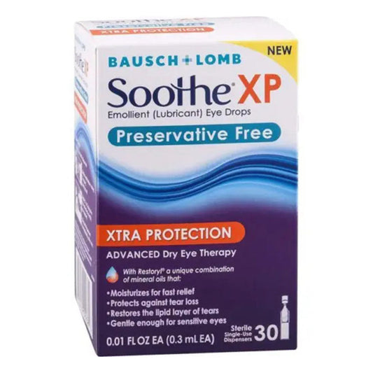 Soothe Preservative-Free Lubricant Eye Drops