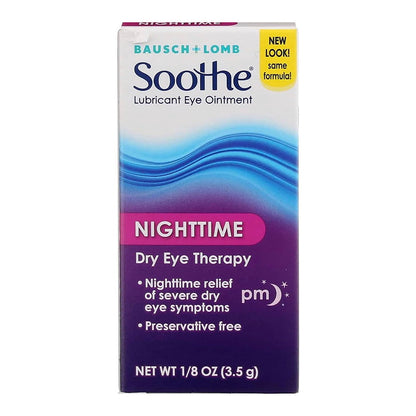 Bausch & Lomb Soothe Lubricant Eye Ointment Night Time - 1.8 oz