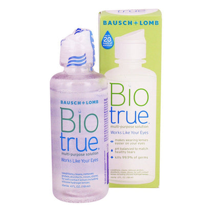 Bausch Plus Lomb Biotrue Multipurpose Solution For Soft Contact Lenses - 4 Fl Oz