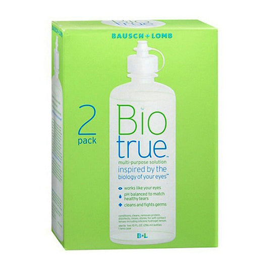 Bausch Plus Lomb Biotrue Multipurpose Solution, Twin Pack - 10 Fl Oz