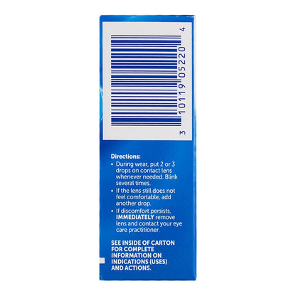 Bausch And Lomb Renu Multiplus Lubricating And Rewetting Drops - 8 Ml