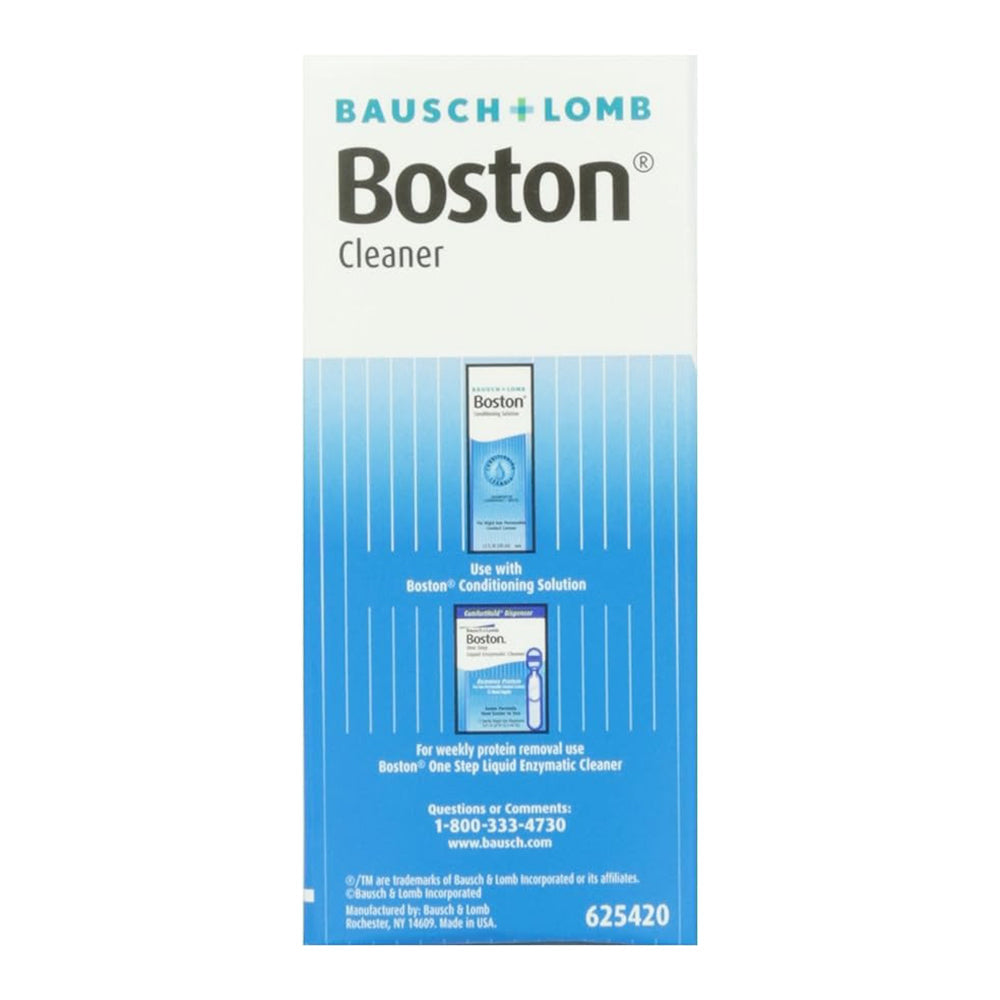 Bausch Plus Lomb Boston Lipid & Protein Deposits Removal Cleanser - 1 Fl Oz