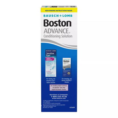 Bausch Plus Lomb Boston Advance Conditioning Solution For Contact Lens - 3.5 Fl Oz