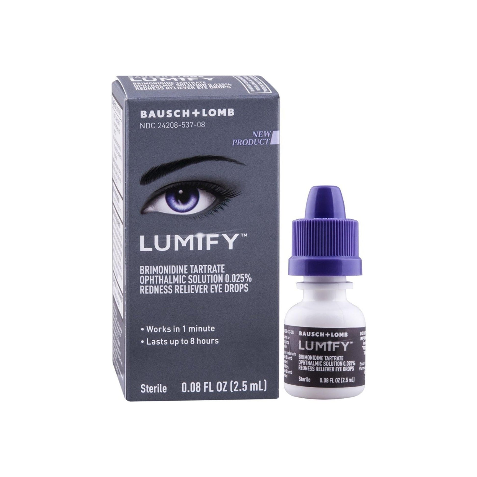 Bausch & Lomb Lumify Redness Reliever Eye Drops 0.08 Oz