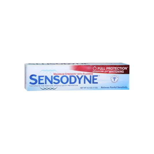 Sensodyne Full Protection Plus Whitening Toothpaste 4 Oz
