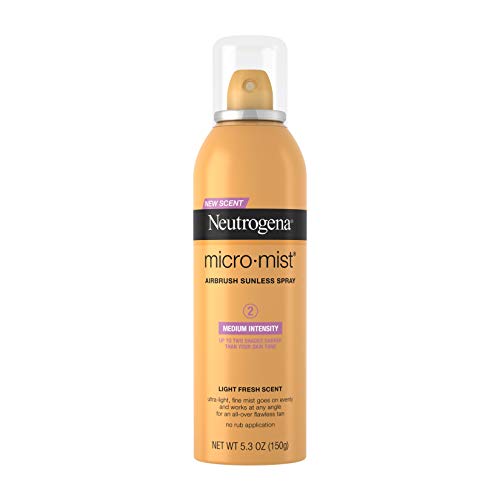 Neutrogena Micro-Mist Airbrush Sunless Tan Spray Medium 5.30 Oz