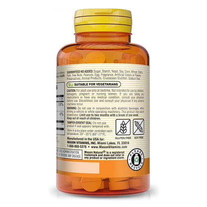 Mason Natural Vitamins Melatonin 5 Mg With Vitamin B-6 Extra Strength - 60 Tablets