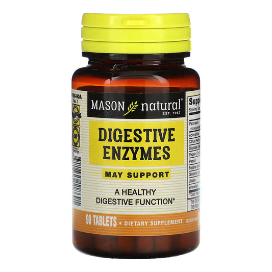 Mason Natural Digestive Enzymes Tabs Mason - 90 Tablets