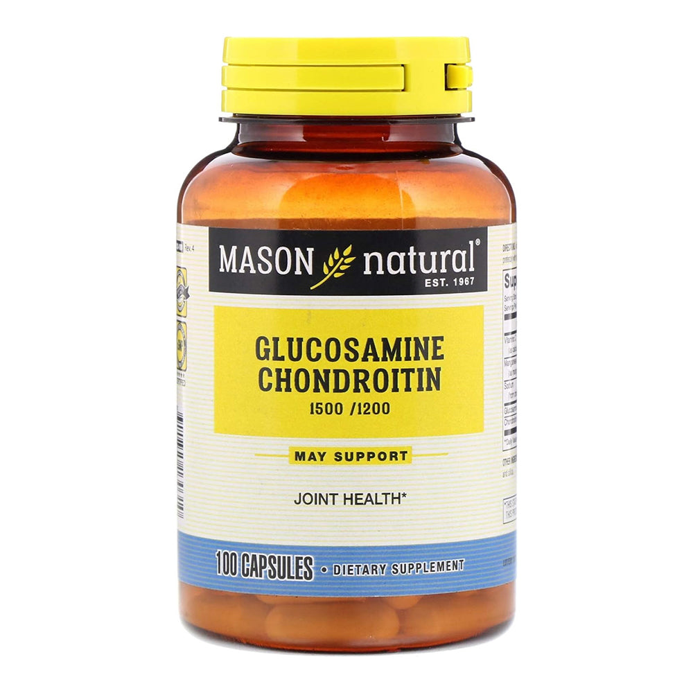 Mason Natural Extra Strength Glucosamine Chondroitin 1500/1200, Joint - 100 Capsules
