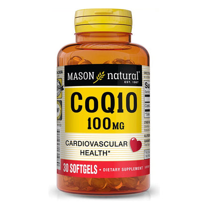 Mason Natural Co Q-10 100 Mg Softgels - 30 Ea