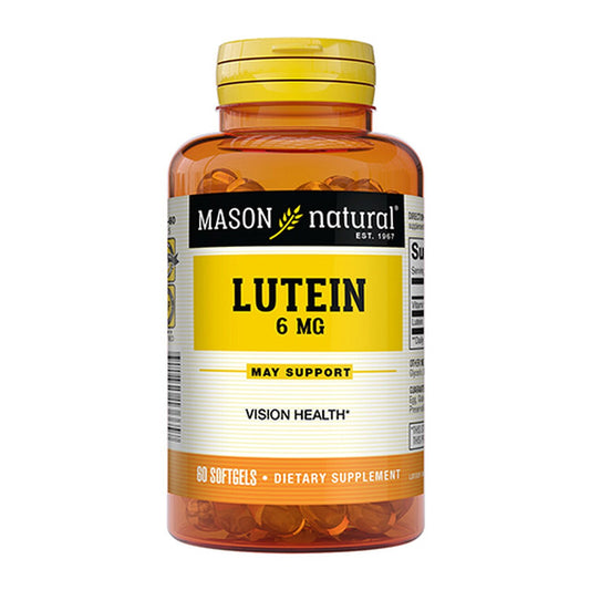 Mason Natural Lutein 6Mg Antioxidant Softgels, Cholesterol Free - 60 Ea