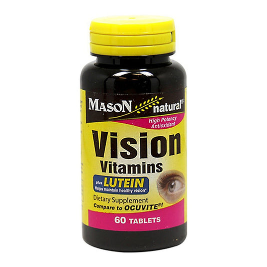 Mason Natural Vision Vitamins Tablets With Lutein - 60 Ea
