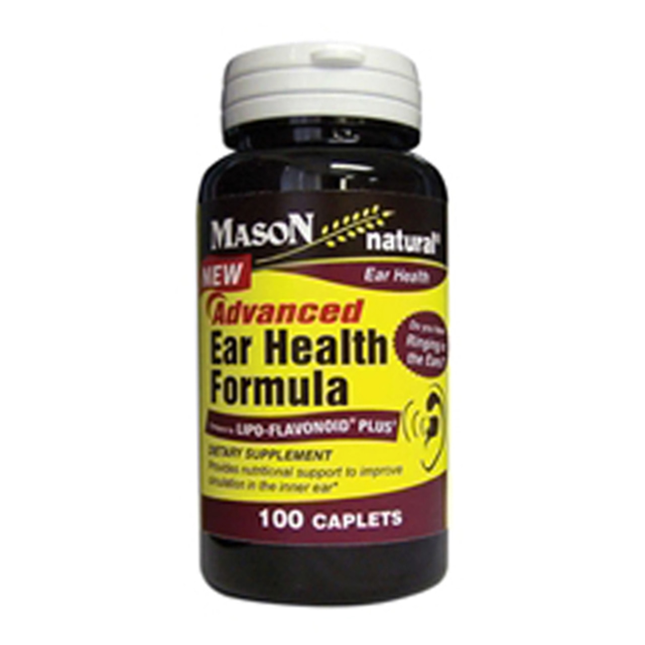 Mason Natural Advanced Ear Health CareFormula Caplets - 100 Ea