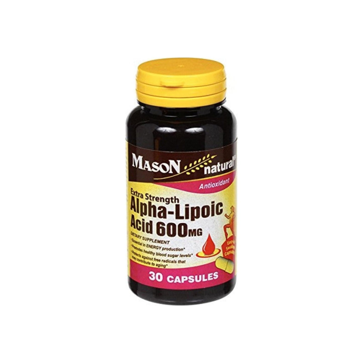 Mason Natural Alpha Lipoic Acid 600 Mg - 30 Ea