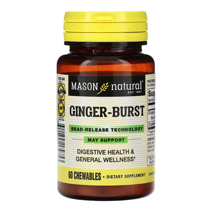 Mason Natural Ginger-Burst, 60 Count