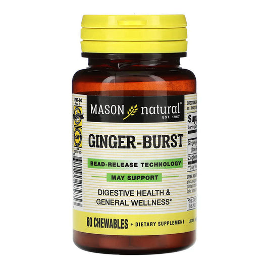 Mason Natural Ginger-Burst, 60 Count