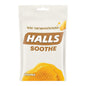 Halls Soothe Honey Menthol Flavor Cough Drops, 1 Bag (30 Total Drops)