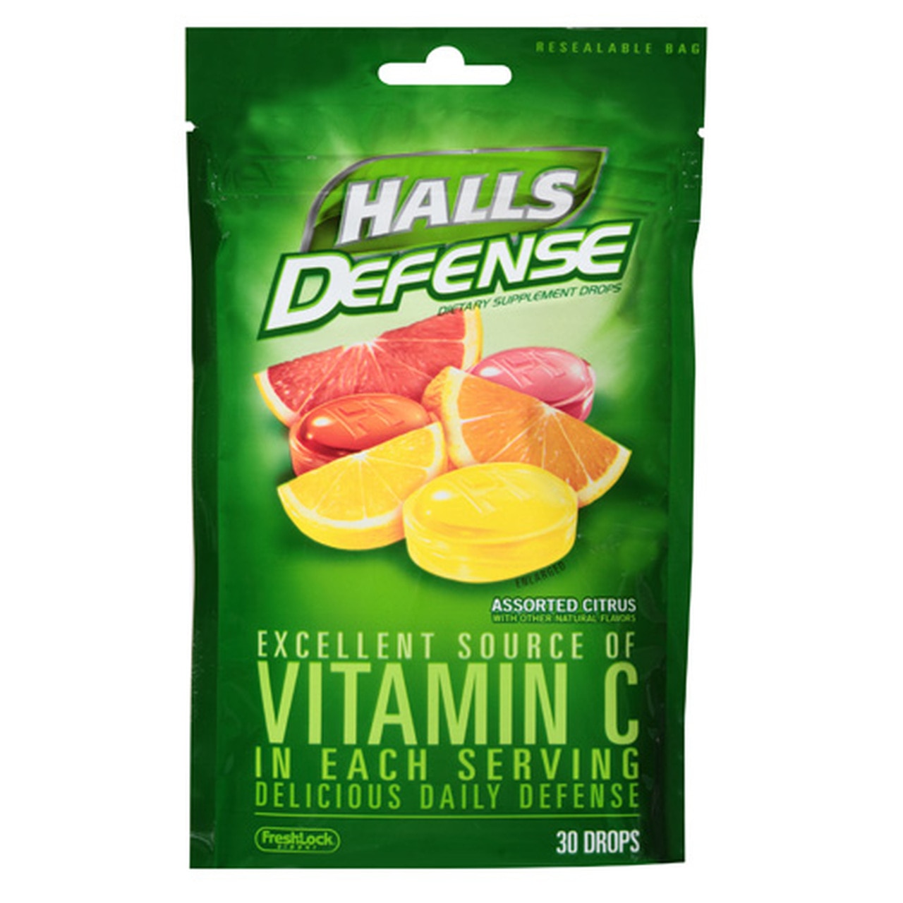 Halls Defense Vitamin C Drops