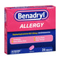 Benadryl Allergy Relief Ultratab Tablets - 24 Ea