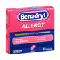 Benadryl Allergy Relief Ultratab Tablets - 48 Ea