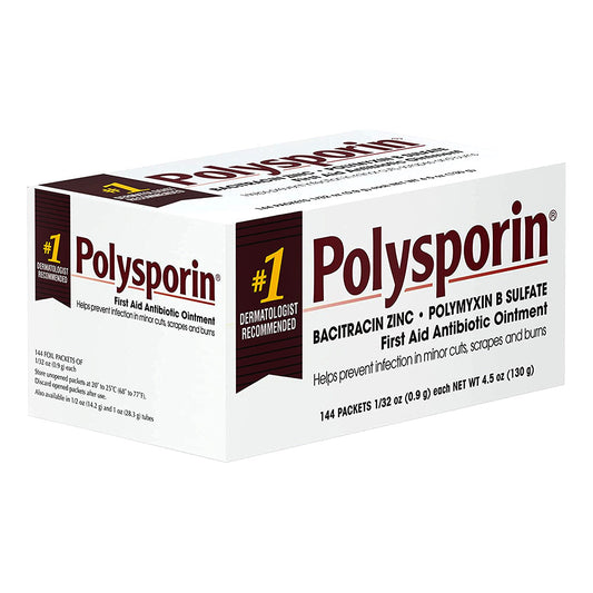 Polysporin First Aid Antibiotic Ointment - 144 Count