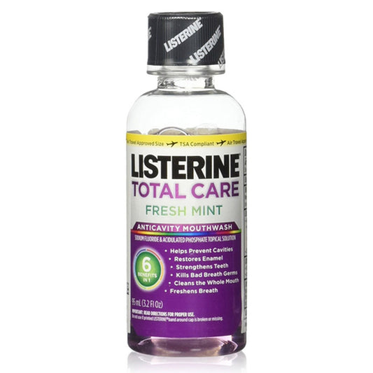 Listerine Total Care Anticavity Mouthwash Fresh Mint