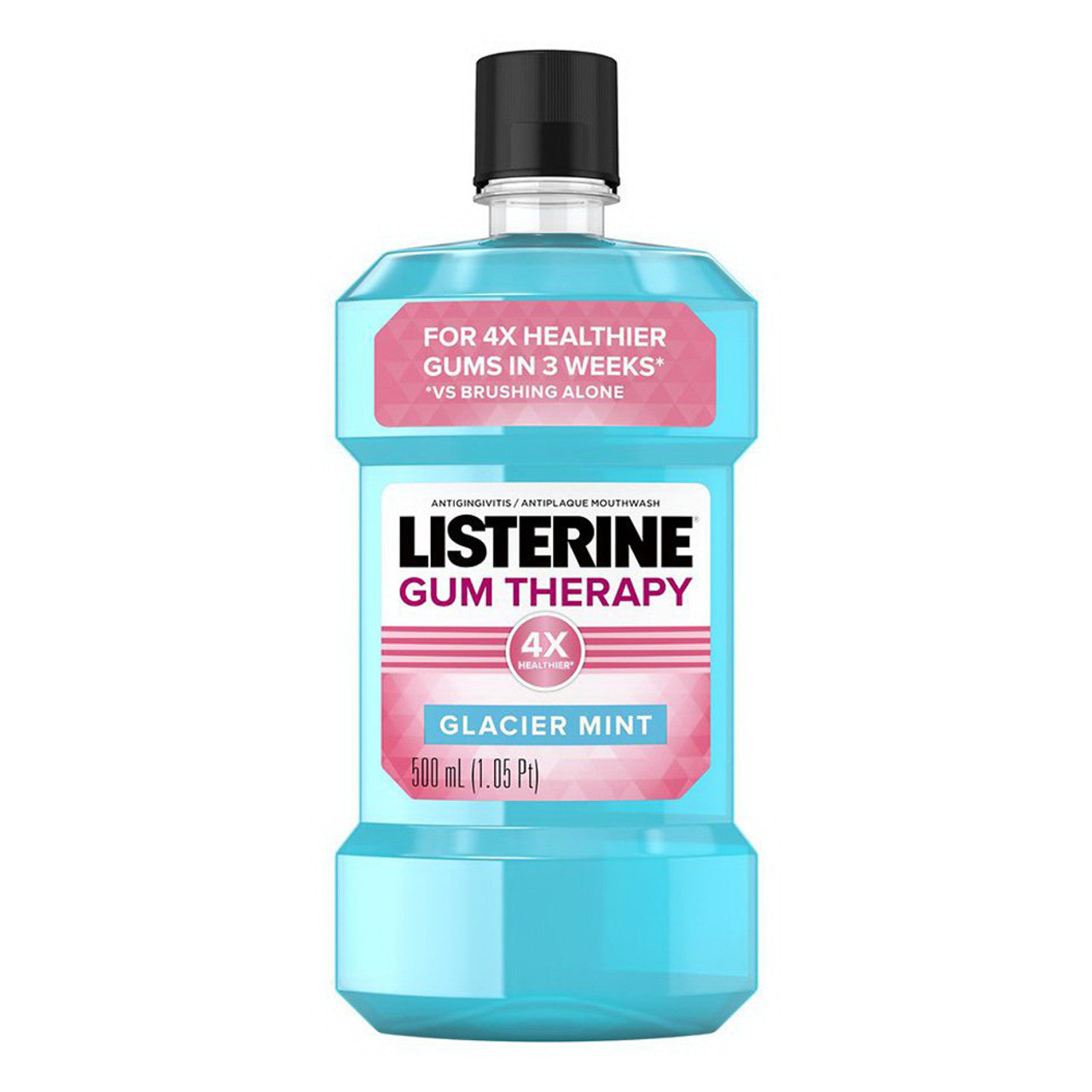 Listerine Gum Therapy Antiseptic Glacier Mint Mouthwash, 500 Ml