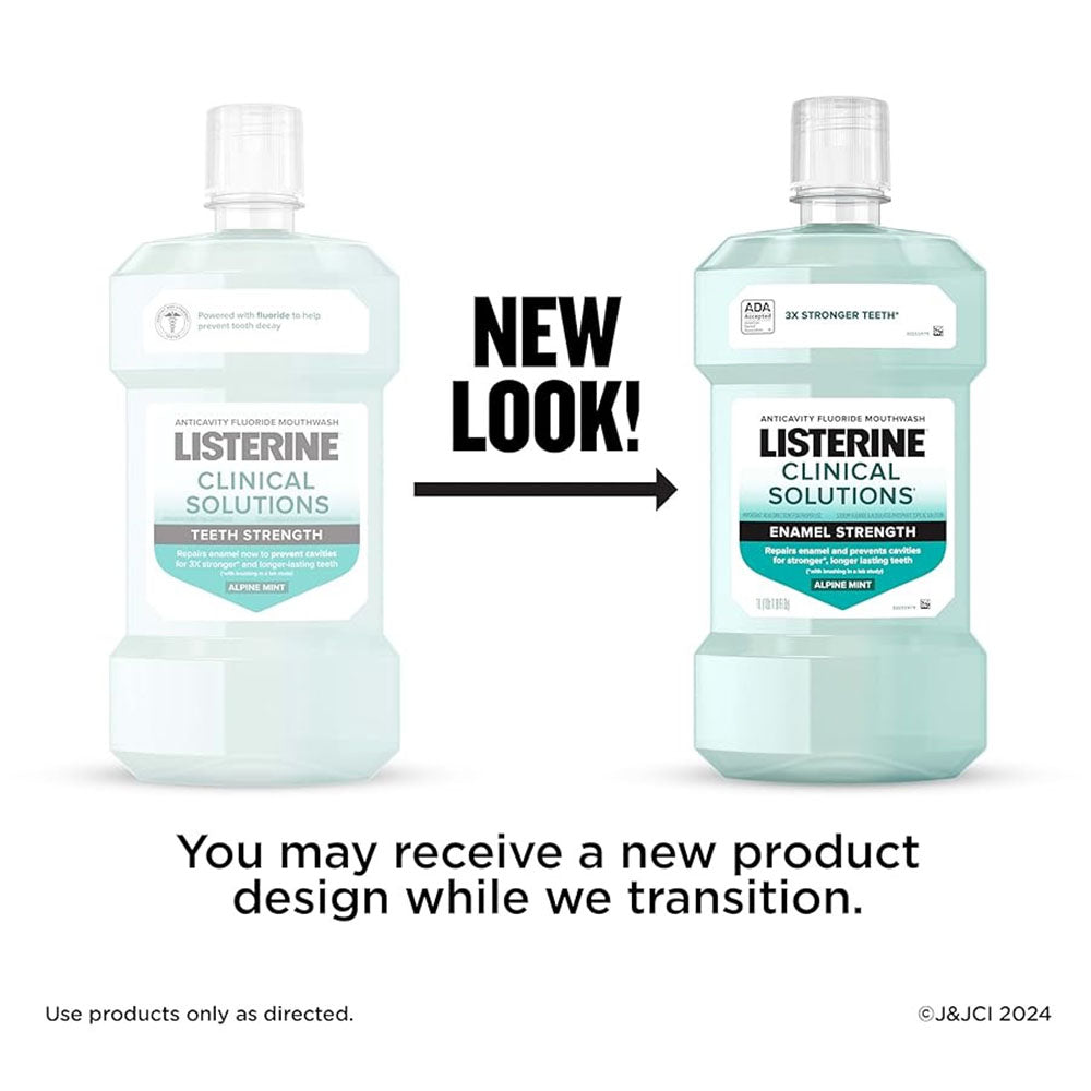 Listerine Clinical Solutions Mouthwash - 500 Ml
