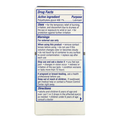 Visine Dry Eye Relief All Day Comfort Lubricant Eye Drops 1 Ea
