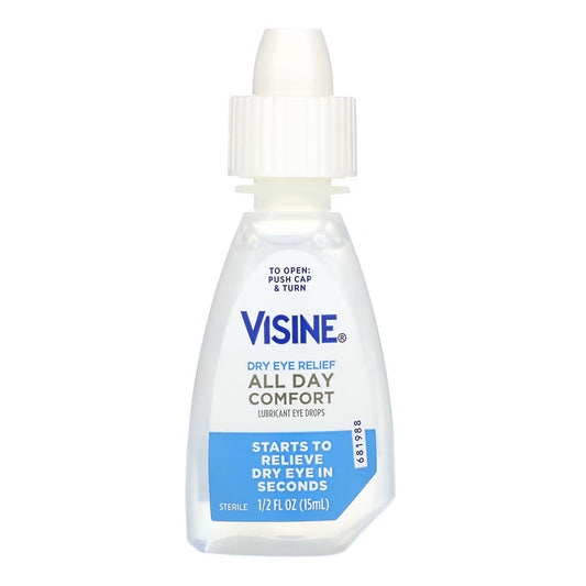 Visine Dry Eye Relief All Day Comfort Lubricant Eye Drops 1 Ea