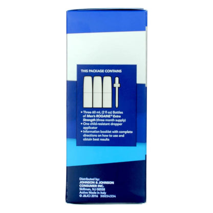 Mens Rogaine Extra Strength Hair Regrowth Treatment - 2 Oz Ea,