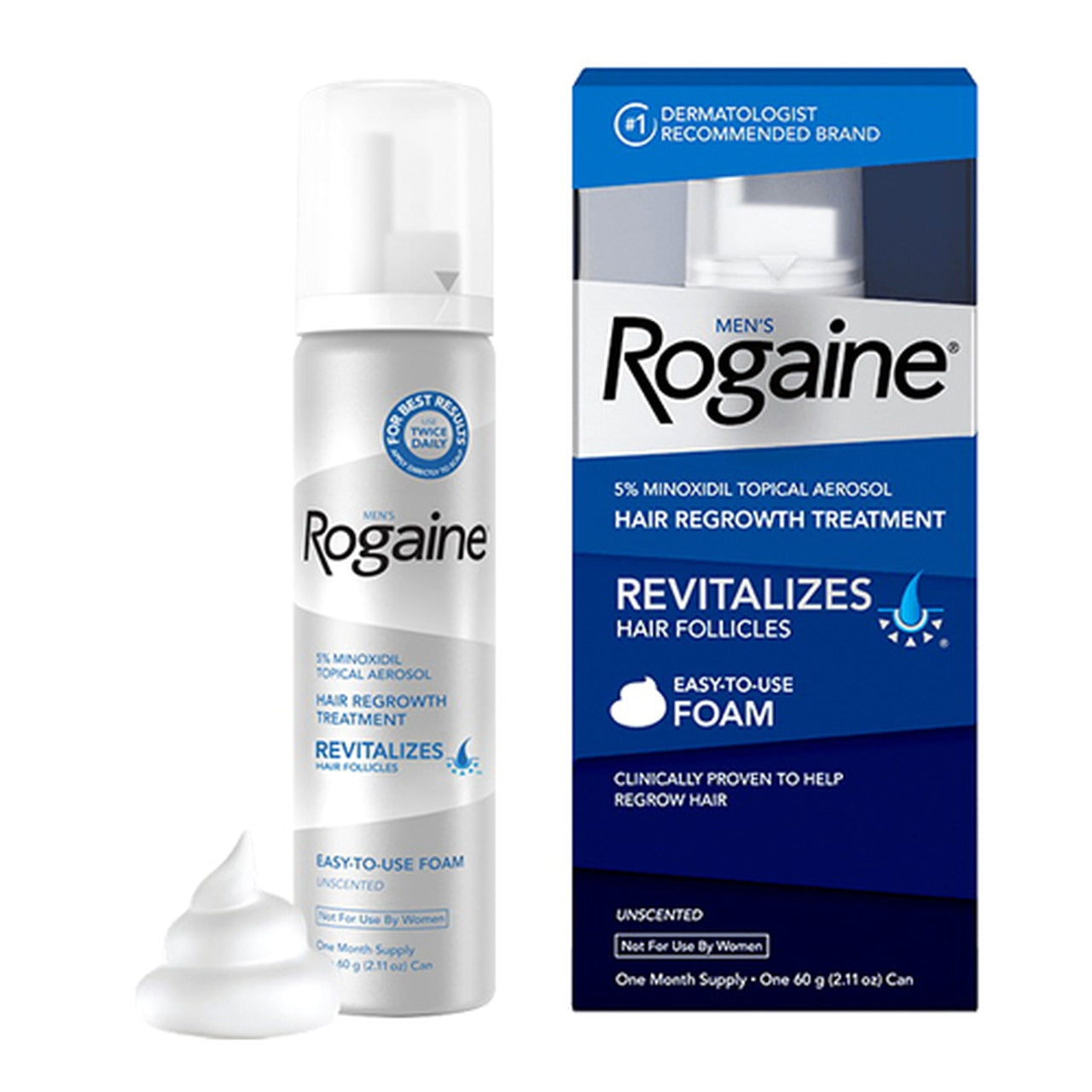 Rogaine Men'S Easy-To-Use Foam