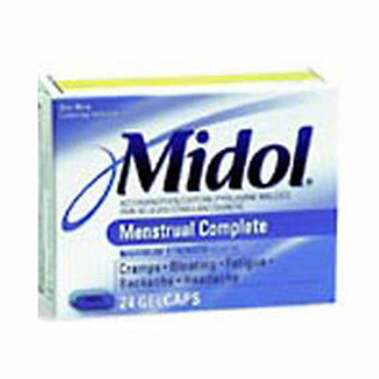 Midol Menstrual Complete Gelcaps 24 Ea