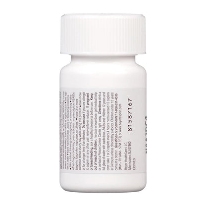 Bayer Asprin Regular Dose Pain Reliever 325Mg Enteric Coated Tablets, 100 Ea