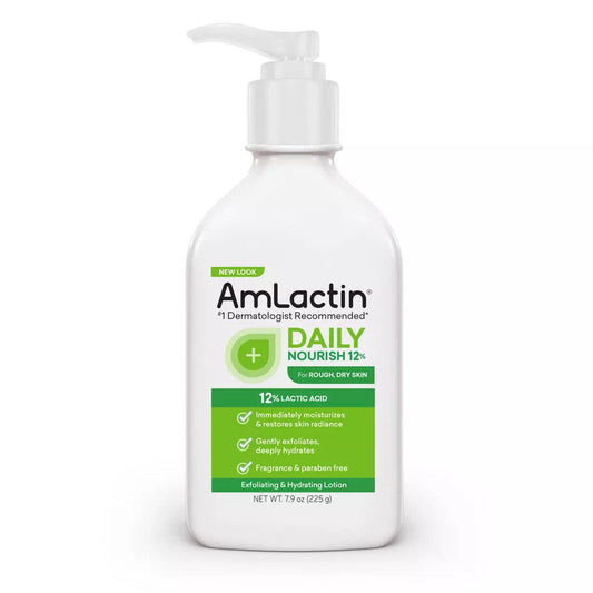 Amlactin Daily Moisturizing Lotion For Dry Skin 7.9 Oz