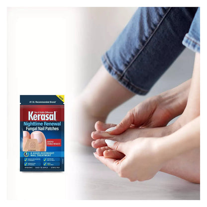 Kerasal Nighttime Renewal Fungal Nail Patches - 14 Patch