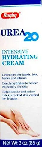 Rugby Urea 20% Intensive Hydrating Cream - 3 Oz