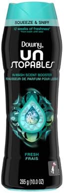 Downy Unstopables Laundry Scent Booster, Fresh Scent, 10 Oz