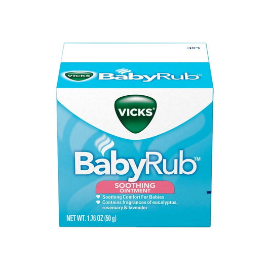 Vicks Babyrub Soothing Ointment 1.76 Oz