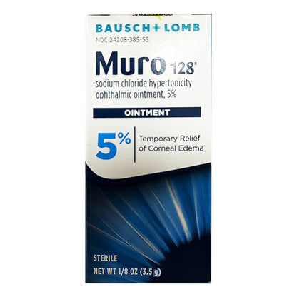 Bausch & Lomb Muro 128 5 % Ointment, 0.12 Oz