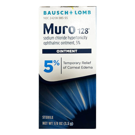 Bausch & Lomb Muro 128 5 % Ointment, 0.12 Oz