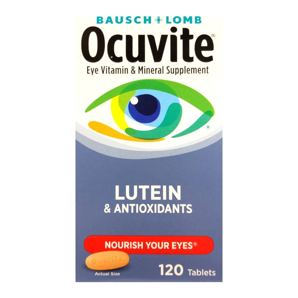 Ocuvite Nutrition For Eyes, Tablets By Bausch And Lomb - 120 Ea