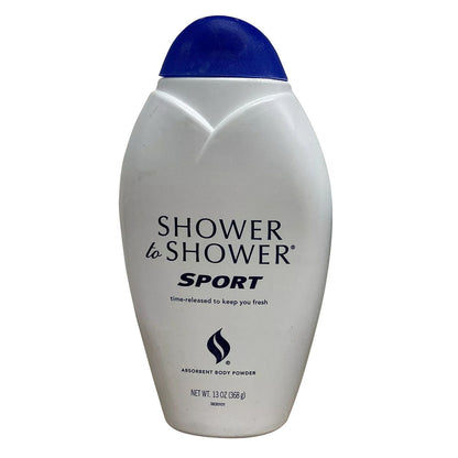 SHOWER TO SHOWER Body Powder, Sport 13 oz