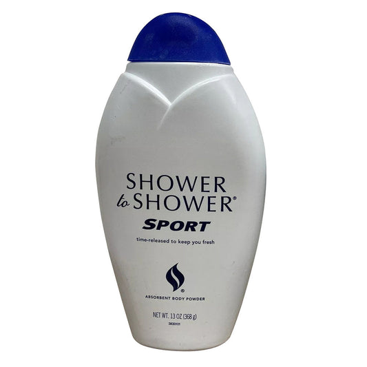 SHOWER TO SHOWER Body Powder, Sport 13 oz
