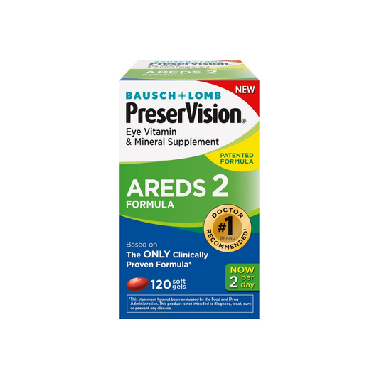 Preservision Areds 2 Vitamin & Mineral Supplement, Soft Gels 120 Ea