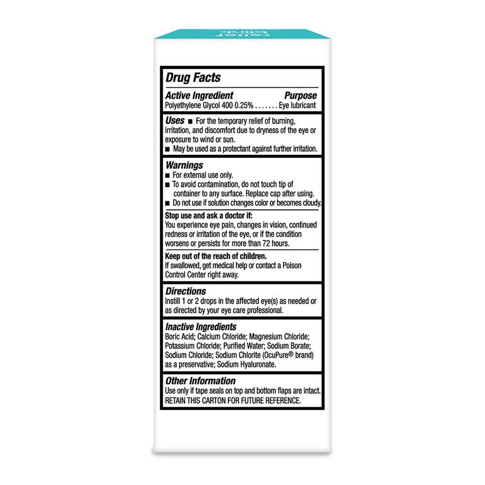 Blink Tears Dry Eyes Lubricant Eye Drops By Amo - 15 Ml