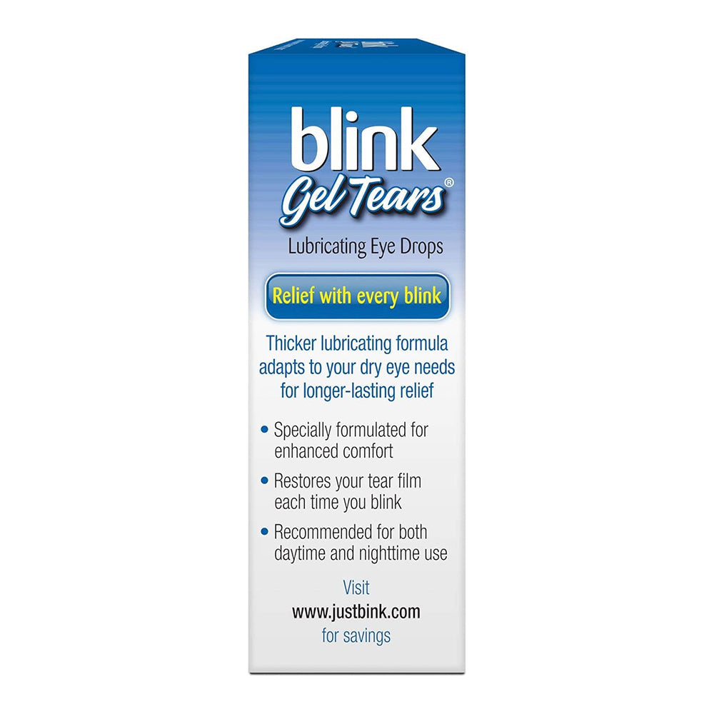 Amo Blink Gel Tears Dry Eye Relief Lubricating Eye Drops - 0.34 Fl Oz