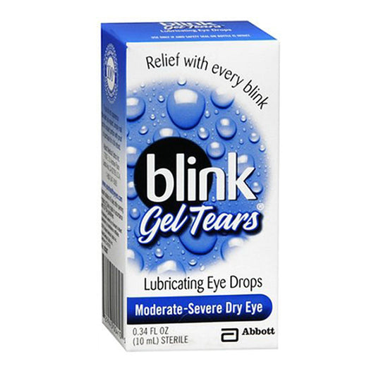 Amo Blink Gel Tears Dry Eye Relief Lubricating Eye Drops - 0.34 Fl Oz