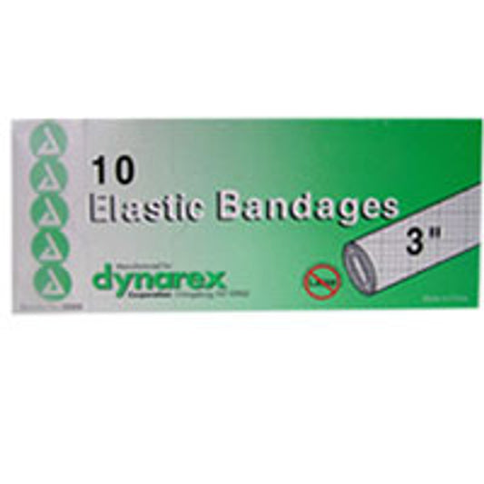 Dynarex Elastic Bandage , Latex Free Of 3 Inches - 10 Ea